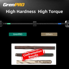 GRENPRO Torx Bit Set 14pc Impact Driver Bit Set, Magnetic Torx Screwdriver Set, Security Bit Set,Torque Bit Set, 1/4 t20 t25 t30 Tamper Proof Torx Bit Set, 6" Long (t7-t40) Star Screwdriver Bits Sets