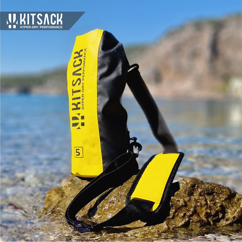 Kitsack Premium Heavy-Duty Roll Top Dry Bag 5 Litre -