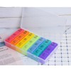 Inlefen 7 Day Pill Organiser 3 Times a Day Pill