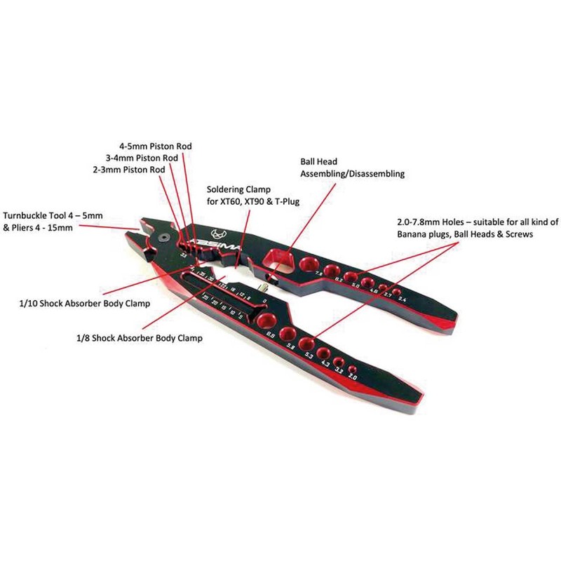 ABSIMA Pro Multi Tool Multifunctional Pliers
