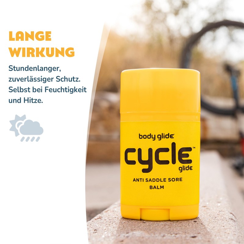 Body Glide Cycle Glide Anti Chafing Stick - Effective protection