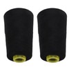 Strong Serger Thread 402, 2 Black Sewing Threads for Overlock,