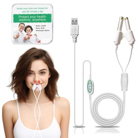 Red Light Nasal Therapy Device,Portable Red Light Nasal Therapy Instrument Nasal Soothing Device Nasal Therapy Device (1)
