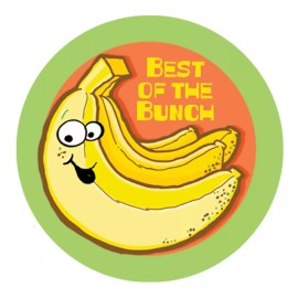 Just For Laughs Stink Factory 26pc Dr. Stinky Scratch'n Sniff Stickers Banana Scent Sheets Smell Reward Xmas
