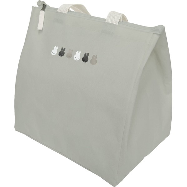 Okato Tote Bag, Laundry Bag, Eco Bag, Square, 5.6 gal (25 L), Miffy and Miffy Main Unit (H x W x D): 13.8 x 13.8 x 9.8 inches (35 x 35 x 25