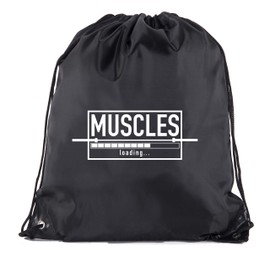 Inspirational Gym Quote Bags, Gym Drawstring Backpacks for Fitness Motivation
