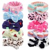 LAXIZAR 10 PCS Bow Headbands Shower Spa Headbands Headwraps for