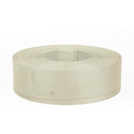 2" x 50' Maple Roll Pre-Glued Wood Veneer Edge Banding, Iron on Edge Band, Hot Melt Adhesive, Real Wood Edge Tape, Veneer Edging for Easy Furniture Restoration, Smooth Surface, Based in USA