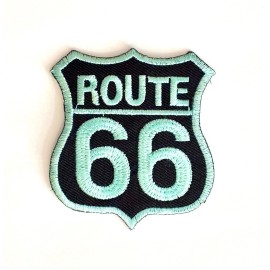 Embroidered Patch - Route 66 - Travel - Van Life - Highways - NEW - Iron-on/Sew