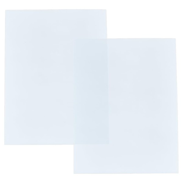 BENECREAT 2 Sheet Hot Melt Resin Sheets, 11.4×8.3 inch White