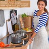 Meanplan 4 Pack Magnet Cork Trivet Magnetic Pot Holders for