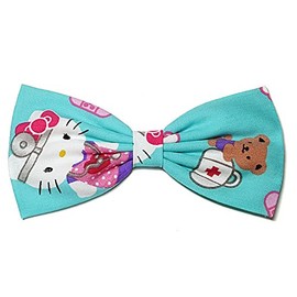 Kitty Collection-hair Bows for Girls, Teens, Gifts for Her (Group 2) (Barrette, Nurse Kitty)