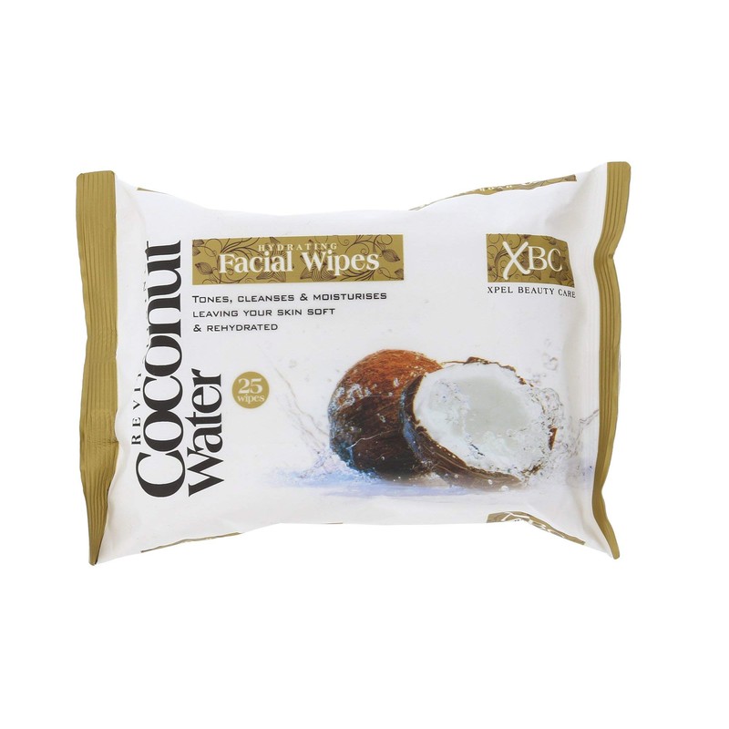 XBC Coconut Water Hydrating Facial Pack Wipes