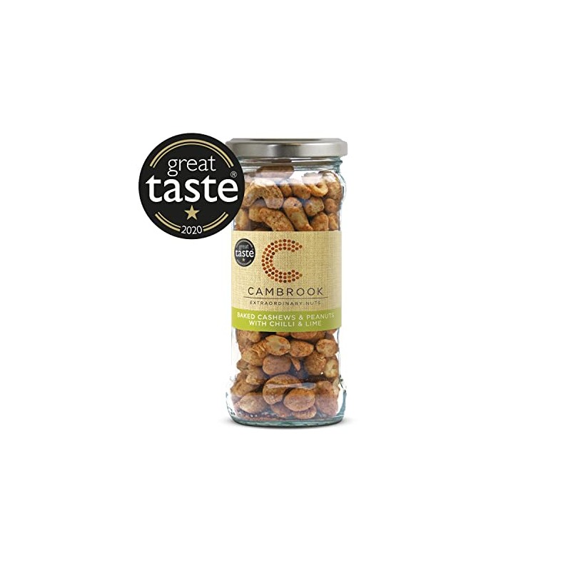 Cambrook - Baked Cashews & Peanuts with Chilli & Lime,