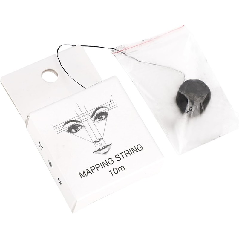 Cuerda de mapeo de cejas preentintada, cuerdas de mapeo para