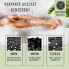 SilverRack Bath Mat 69 x 36 cm (Black Pebble Stone