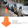 Traffic Cone 60 X 29 X 29cm Collapsible Anti Aging