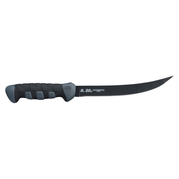PENN Fillet Knife , Black/Gray, 8in Curved Breaking
