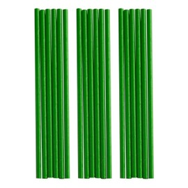 Perfect Stix Green Paper Straws. 7.75 inches. Pack of 100 count. Green paper straws.