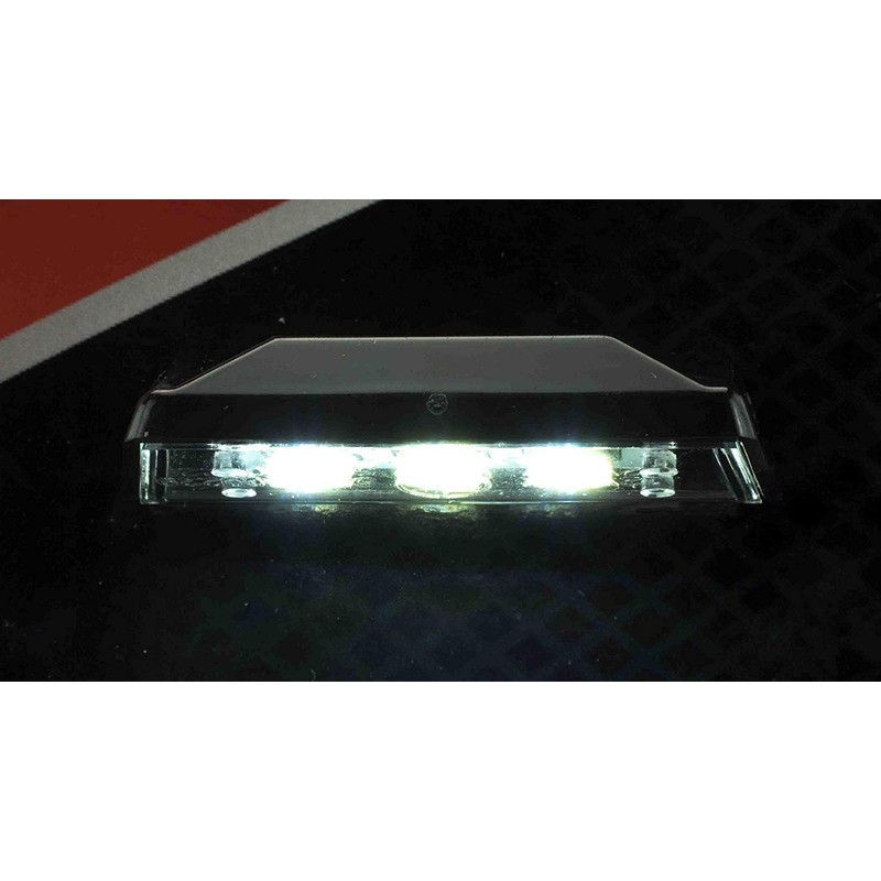 RAXIMO LED Mini Number Plate Light Motorcycle Scooter ATV Quad