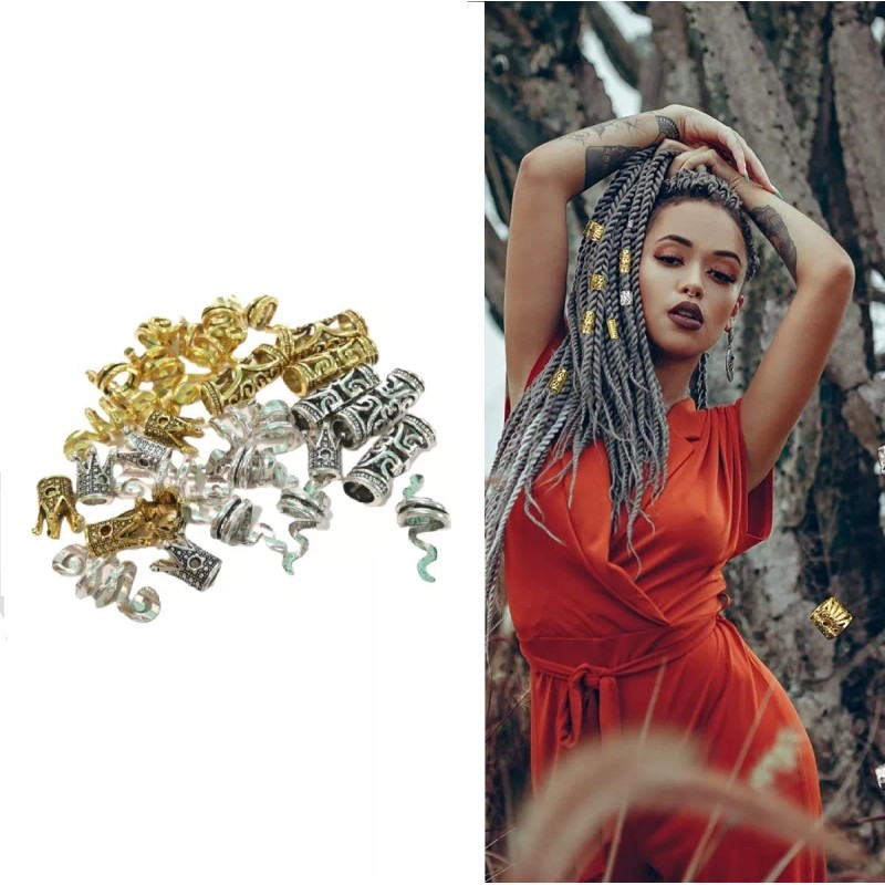 Gala Trenza Africana Rastas Decoración Para Cabello Kanekalon