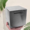 Stainless Steel Money Box, Safe Box for Children, Cannot Save,