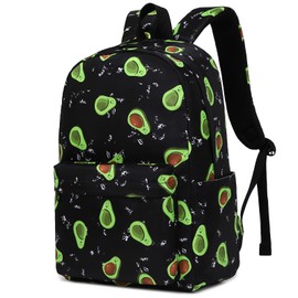Mimfutu Avocado School Backpack for Teens Girls, Womens College Bookbags Kids School Bags Laptop Backpacks