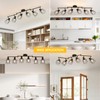 WILON Track Lighting Kit 6 Way Ceiling Spotlight-Industrial Flush Mount