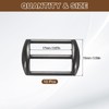 sourcing map 10Pcs Metal Baseball Cap Buckle, Adjustable Cap Strap