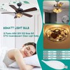 MMBGJKG Flame Tip Chandelier Light Bulb， 60W E12 Candelabra Base,Candle