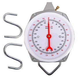 Crane Scales Luggage Scales Suitcase Scales Kitchen Scales Weighing Division 440 lb/200 kg with Metal Hooks