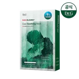 Dr.G Red Blemish Cool Soothing Mask 10 Sheets / 닥터지 레드 블레미쉬 쿨 수딩 마스크 10매