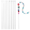 SULIKJHUI 10 Pcs Bead Threader for Jewelry Making, Bead Spinner-Needle