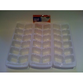 New Set of 3 Ice Cubes Maker Refrigerator Buckets