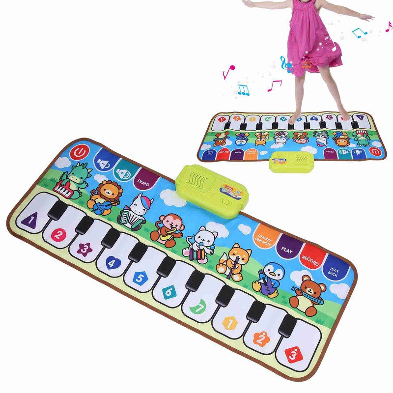 Piano Mat Electronic Child Play Carpet Educational Musical Instrument Mat