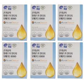 Geongi Nam’s Alaska Altige Omega 3 30 tablets 6 pcs / 건기남의 알래스카 알티지 오메가3 30정 6개