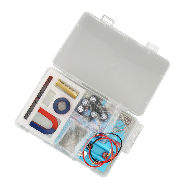 Science Magnet Set Physics Experiments Toys Kit Educational Interactive Electromagnet
