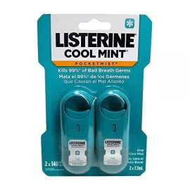 Listerine Cool Mint Pocketmist, 2-count (paquete De 6)