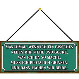 Schatzmix Tin-Plate Sign, Sheet metal, Multicoloured, 27x10 cm