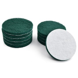 Vesaneae Pack of 10 Sanding Fleece for Random Orbital Sander, Sanding Sponge Polishing Sponge 150 mm for Metal Including Stainless Steel, Stone, Wood, Plastic
