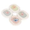 4PCS Set Wardrobe Aromatherapy Wax Tablets Long Lasting Floral Scent