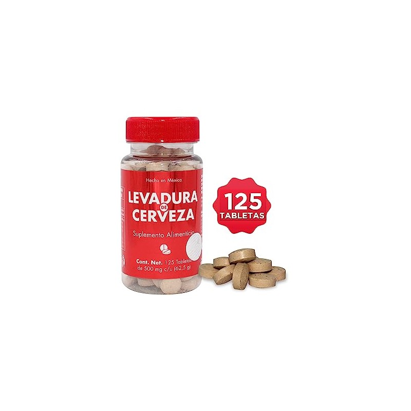 LEVADURA DE CERVEZA 125 TABLETAS TECNONATURA
