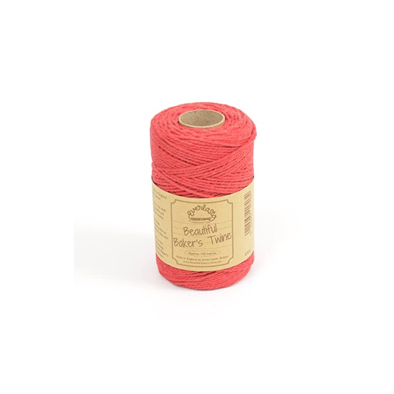 100m - Everlasto 'Solid' Beautiful Baker's Cotton Craft Twine (2mm