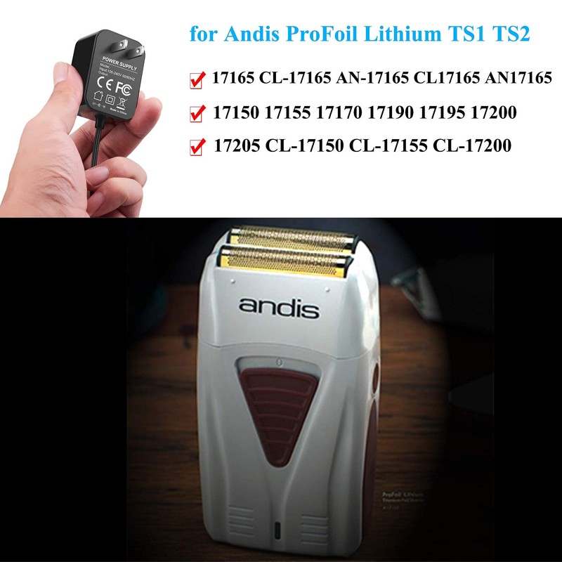 WUKUR Cargador de afeitadora Andis de Repuesto Compatible con 17150