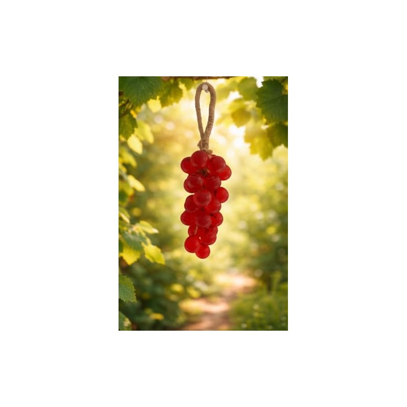 Jabón artesanal racimo de uvas rojo – Hidratante y decorativo