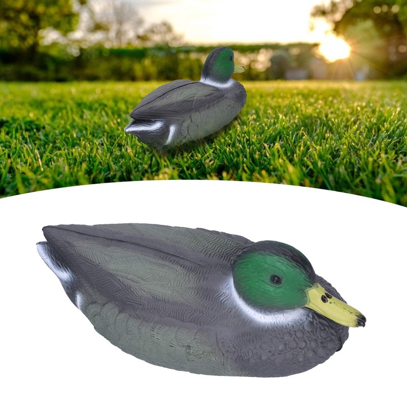 Mallard Duck Decoy, Plastic Floating Duck Decoy Simulation Hunting Duck