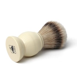 G.B.S Silvertip Badger Shaving Brush, Beehive Resin Handle Beard Hairs Extra Soft Bristles, 4.5 Inches Tall