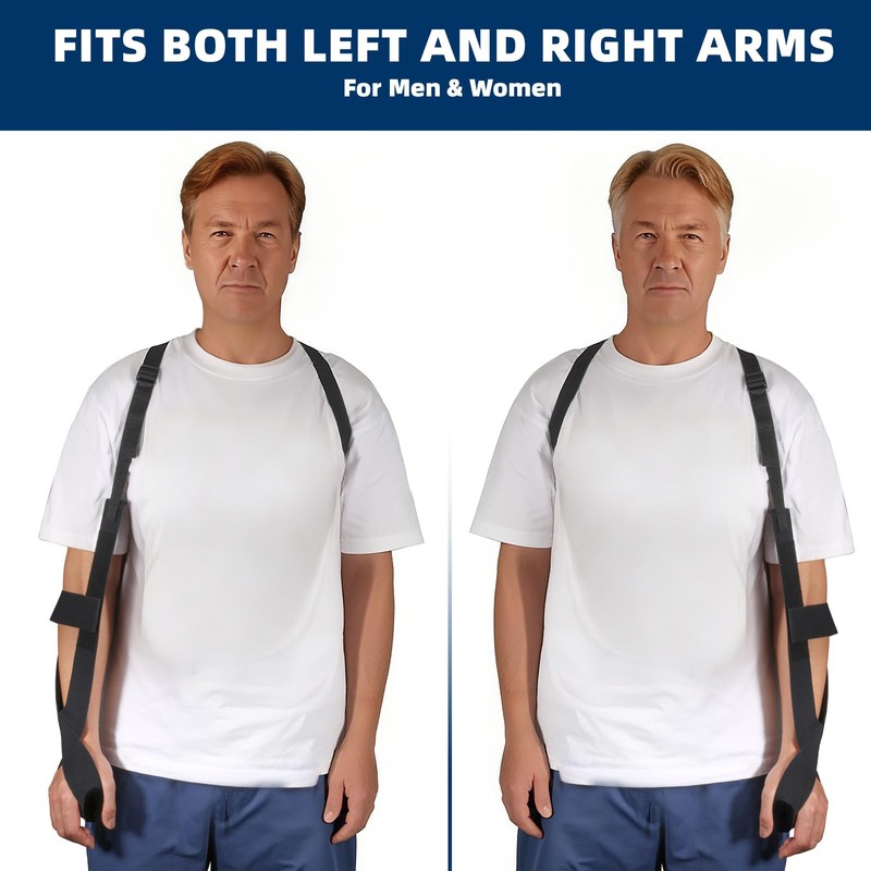 Cnosky 5702957 Arm Sling, Adjustable shoulder Strap with 4-Lab Lock,