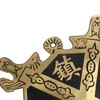 Bagua Mirror Strong Brass 12 Animal Signs Bring Auspiciousness Hermony