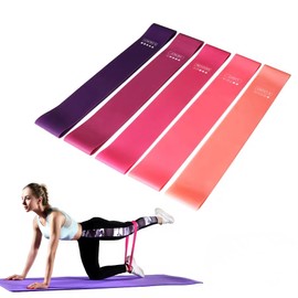 Bandas de Resistencia para Ejercicio Set de Ligas de Resistencia para Ejercicio en casa – Gimnasio en Casa Multifuncional – Ligas para Ejercicio Ideal